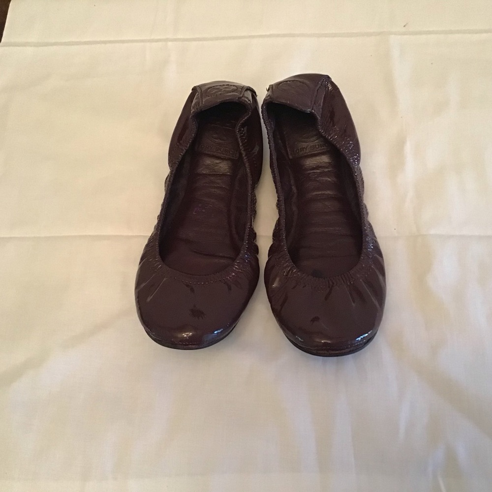 Tory Burch Plum Ballet Flats Size 6